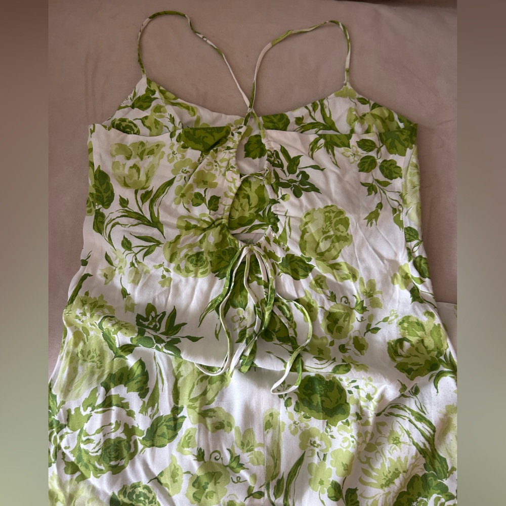 Reformation Dover Midi Dress in Rialto - Picture 4 of 6